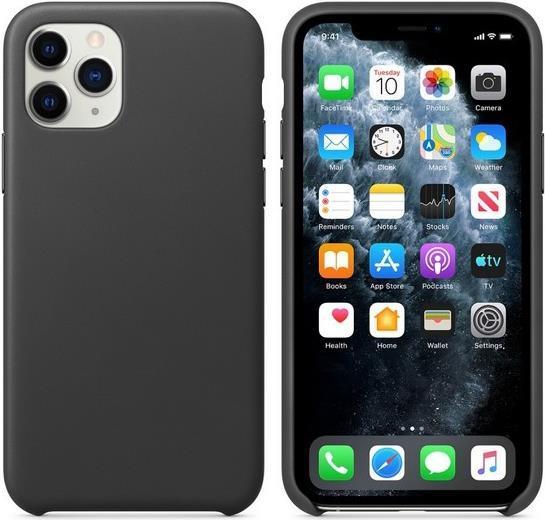Actual product image cyoo Alcantara Hardcase - iPhone 11 Pro Max - Black - Protective cover (Apple iPhone 11 Pro Max)
