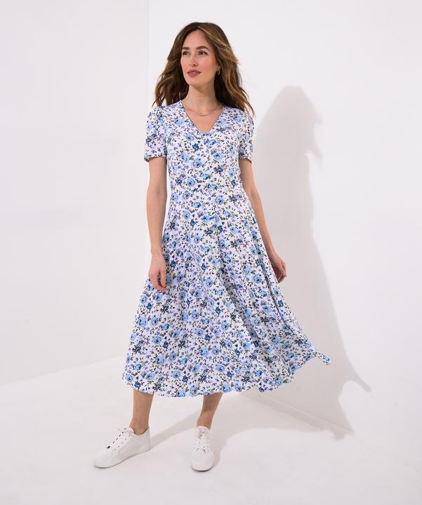 Produktbild Joe Browns Button Through Ditsy Floral V-Neck Dress (16)