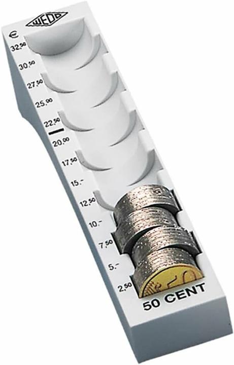 Image du produit Wedo Colonne à pièces 50 Cent (Compteuse de pièces)