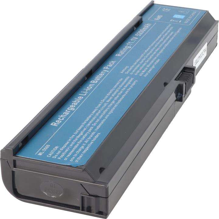 Produktbild XCell Akku passend für ACER Aspire 3680 series, Li-Ion, 11,1V, 5200mAh, 57,7Wh, black (5200 mAh)