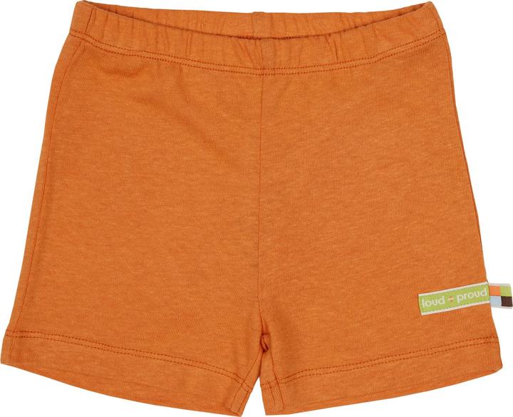Produktbild loud + proud Kinder Shorts uni mit Leinen Car (62)