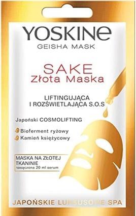 Yoskine Sake Gold Lifting & Illuminating Mask S.O.S R (20 ml)
