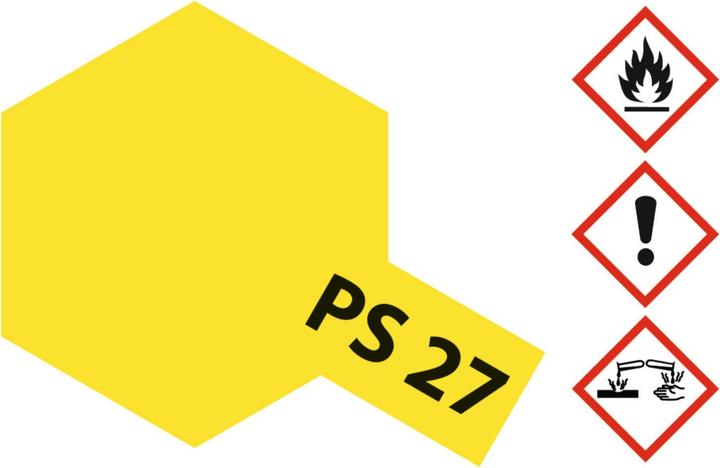 Image du produit Tamiya PS-27 Jaune fluo Polycarbonate 100ml
