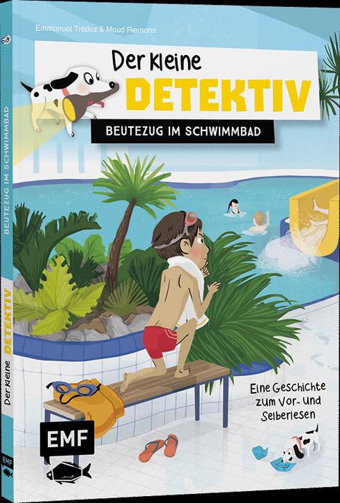 Actual product image Der kleine Detektiv - Beutezug im Schwimmbad (German, Maud Riemann, Anne Brauner, Emmanuel Trédez, 2019)
