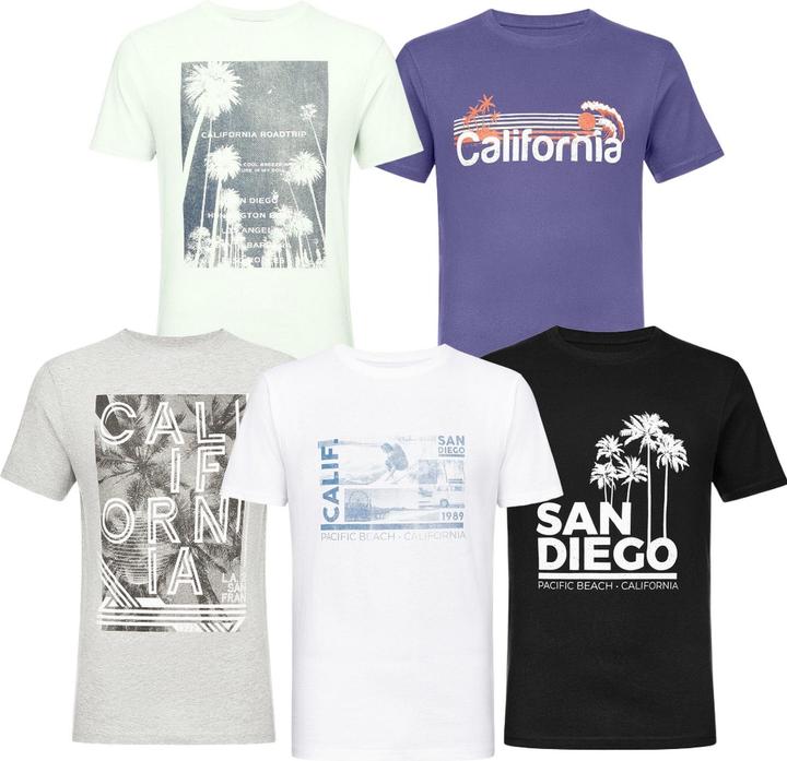 Universal Textiles Pacheco TShirt (5erPack)
