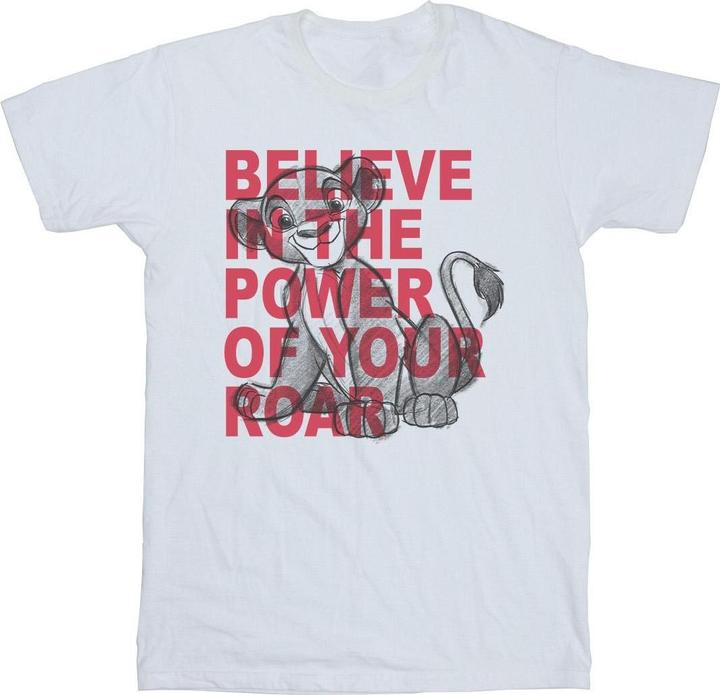 Actual product image Disney Mens The Lion King Power Of Roar T-Shirt (XXL)