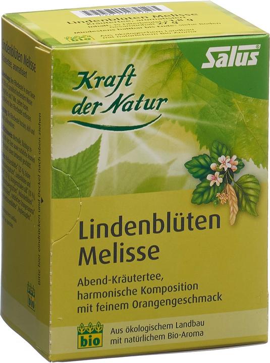 Actual product image Salus Lindenblüten Melisse Tee Bio (60 g)