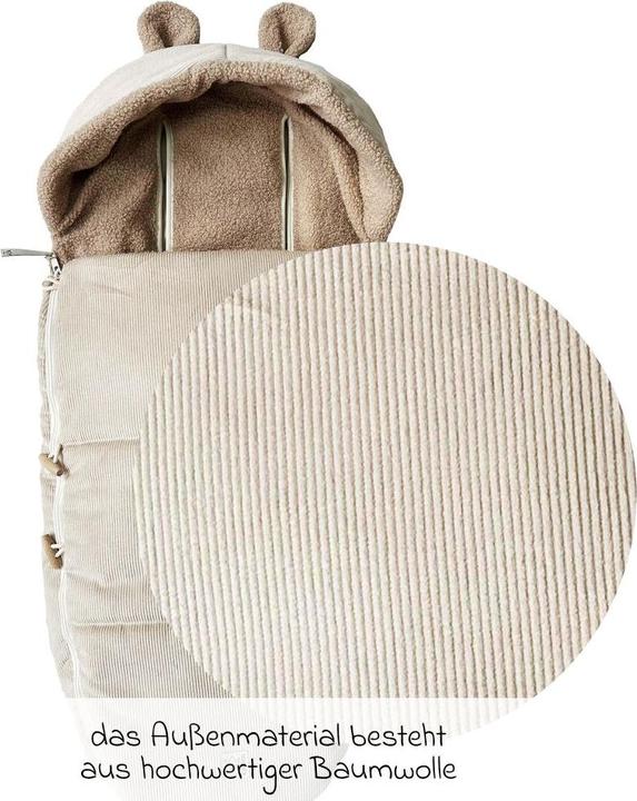 Actual product image Kaiser Fusssäcke für Kinderwagen & Buggys Fleece-Fusssack Hau Kea für Kinderwagen &