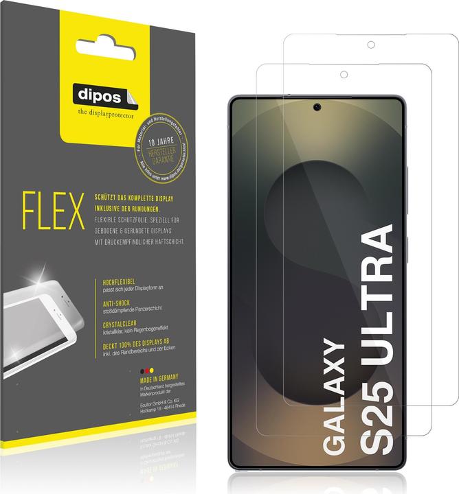 Image du produit Dipos Film de Protection d’écran Full-Cover 3D (1 pièce(s), Samsung Galaxy S25 Ultra)