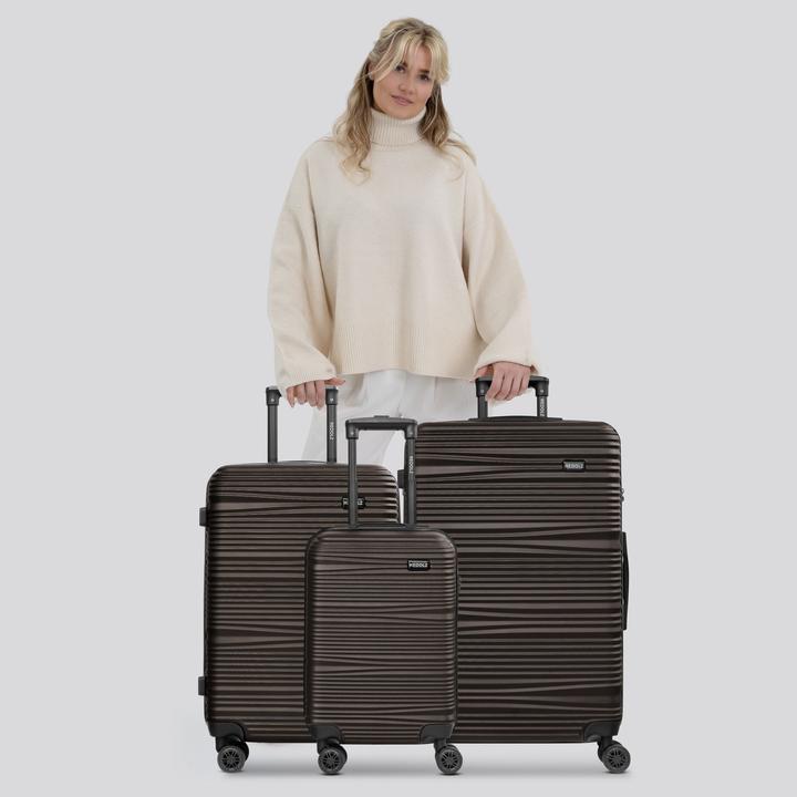 Produktbild Redolz Essentials 16 3-SET 4 Rollen Kofferset 3-teilig (198 l, XL (ab 115l))
