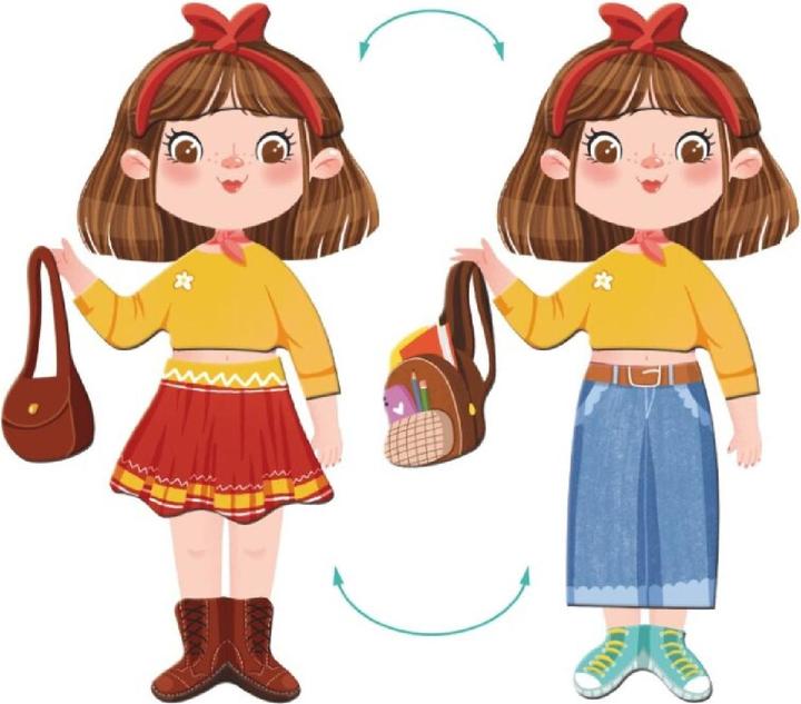 Immagine prodotto Dodo Gioco magnetico - Ragazza di moda - Vestizione - Creatività