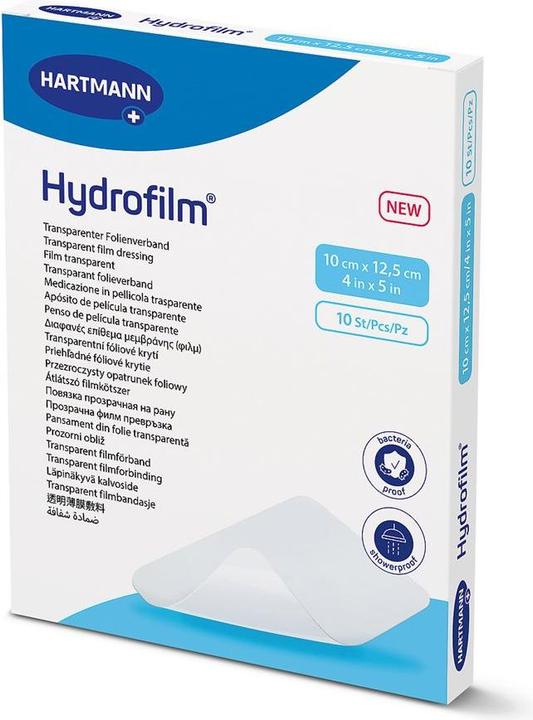 IVF Hartmann Hydrofilm Transparentverband 10x12.5cm steril 10 Stk (10 x)