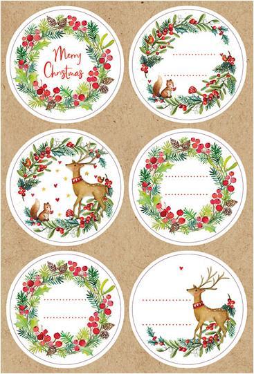 Immagine prodotto Braun + Company Adesivo "Buon Natale