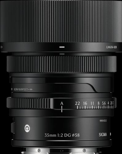Actual product image Sigma 35mm F2,0 DG | Contemporary (L-Mount) (Silver) (Sony E, L-Mount, full size)