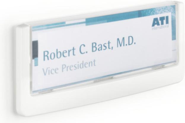 Actual product image Durable Door plate Click Sign