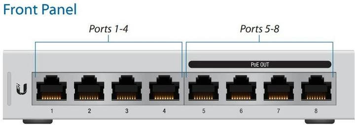 Produktbild Ubiquiti Unifi Switch US-8-60W-5 Set:8 Port (8 Ports)