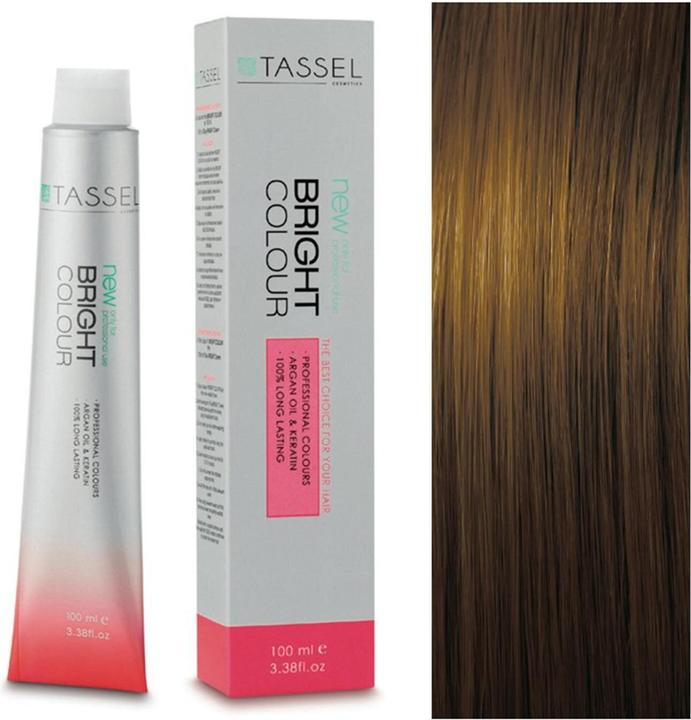 Actual product image Caso Eurostil Bright Colour Hair Color N77 Medium Brown Blonde (N77 Medium Brown Blonde)
