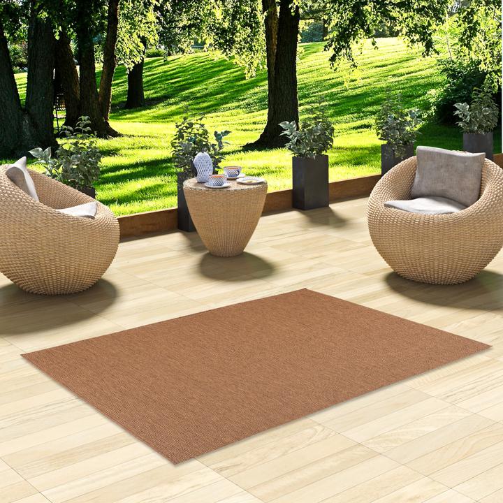 Produktbild Pergamon In & Outdoor Teppich Flachgewebe Valencia Mix (80 x 150 cm)