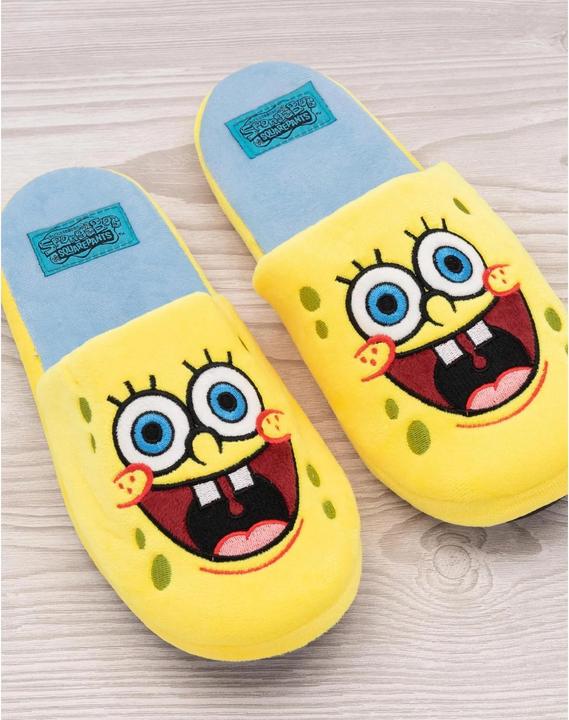 Immagine prodotto Spongebob Squarepants Pantofole unisex per adulti a contrasto (44.5)