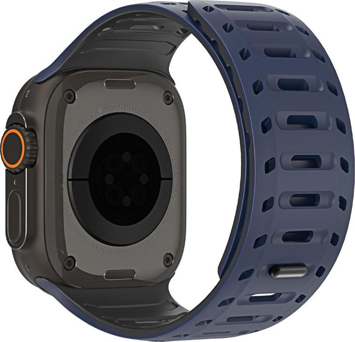 Actual product image Dux Ducis CS Armband (49 mm, 45 mm, 46 mm, 44 mm, 42 mm, Silicone, Apple Watch Series 5, Apple Watch Series 4, Apple Watch Series 3, Apple Watch Ultra 2, Apple Watch Series 8, Apple Watch Series 6, Apple Watch SE (2022/2023), Apple Watch Series 7, Apple Watch Series 9, Apple Watch Ultra, Apple Watch Series 10)