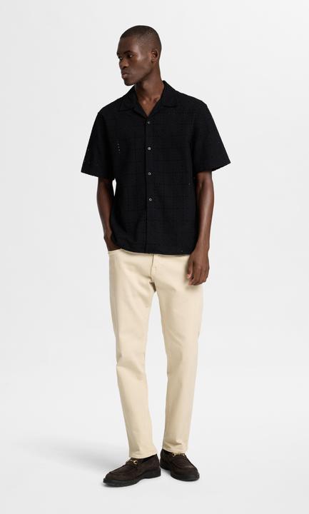 Produktbild Selected Homme Broderie Anglaise Kurzarmhemd (XL)