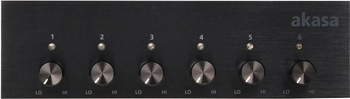 Actual product image Akasa FC.Six (6 Fan)