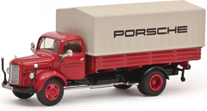 Schuco MB L3500 Pr. PORSCHE 1:87