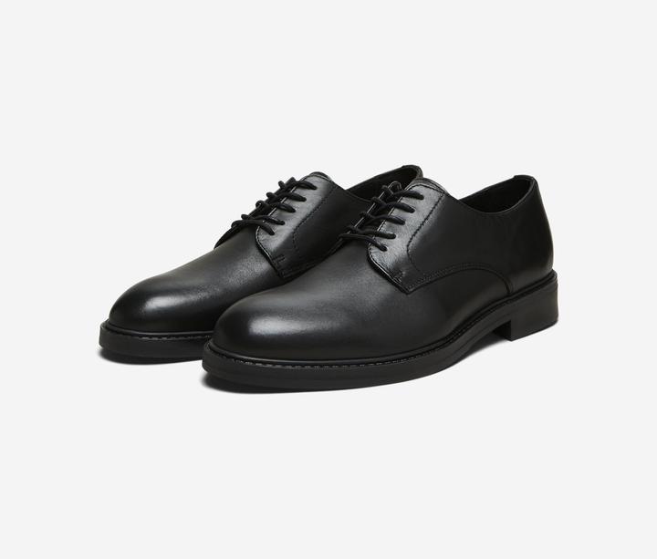 Actual product image Selected Homme Leather Derby Shoes (44)