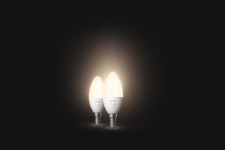 Produktbild Philips Hue White BT (E14, 5.50 W, 470 lm, 2 x, F)