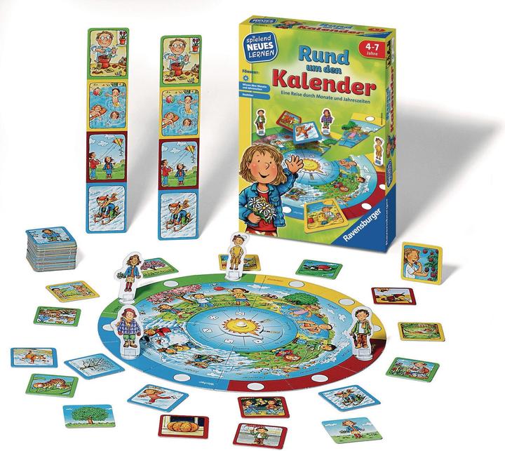 Produktbild Ravensburger Rund um den Kalender (Deutsch)