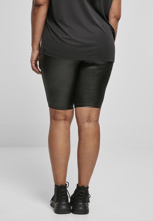 Immagine prodotto Urban Classics Pantaloncini da ciclista in similpelle da donna (4XL)