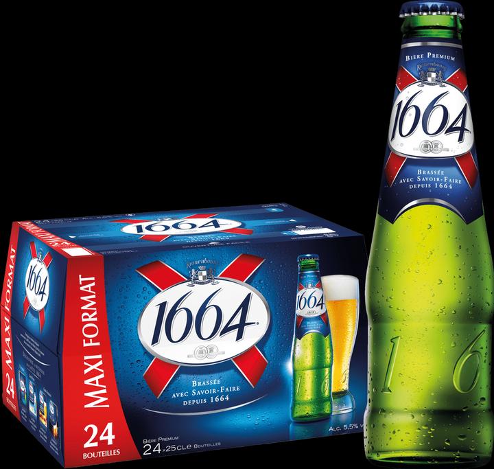 Produktbild Kronenbourg 1664 Blanc (24 x 25 cl)