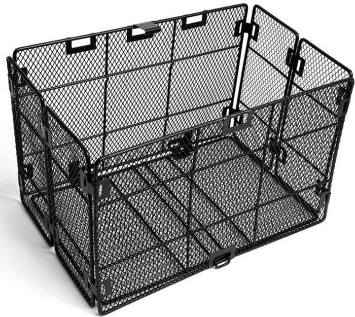 Actual product image Vitelli Faltkorb feinmaschig, schwarz