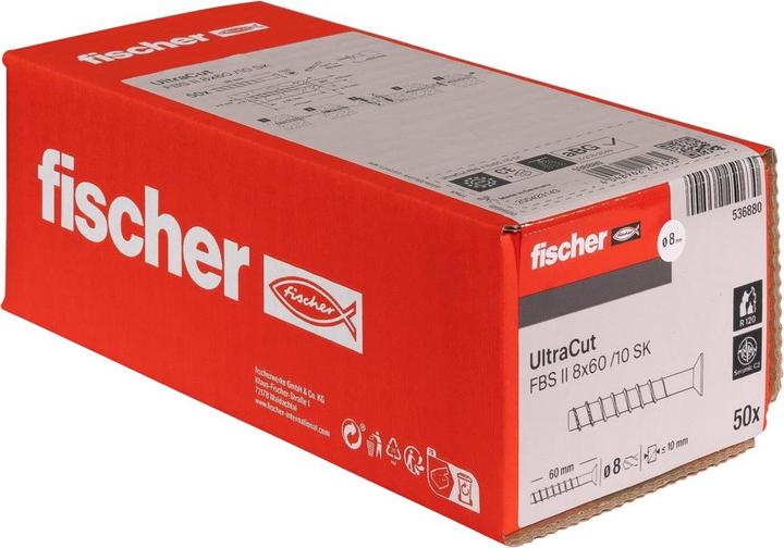 Produktbild Fischer Betonschraube (50 Stk.)