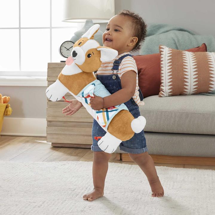 Produktbild Fisher-Price 3-in-1 Hündchen Spielkissen für Bauchlage mit 3 Spielzeugen (Multilingual)