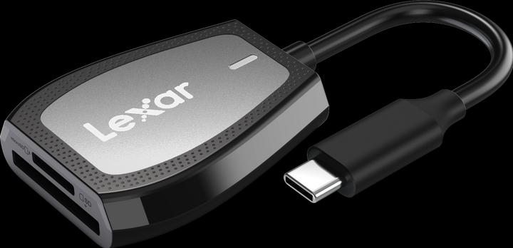 Actual product image Lexar Professional USB-C Dual-Slot Reader - SD/MicroSD UHS-II (USB-C 3.2 Gen 1)