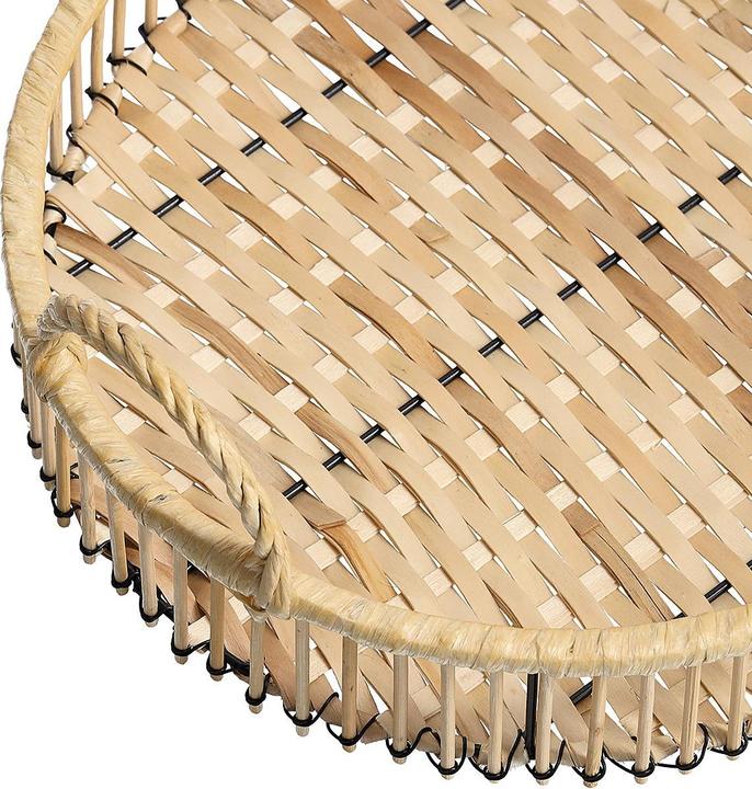 Produktbild Zeller Present Dekotablett 'Rattan'
