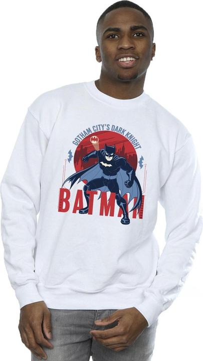 Actual product image Mens Batman Gotham City Cotton Sweatshirt (M)