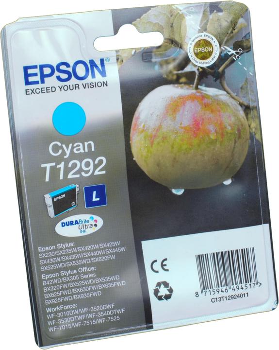Produktbild Epson T1292 DuraBrite Ultra (C)