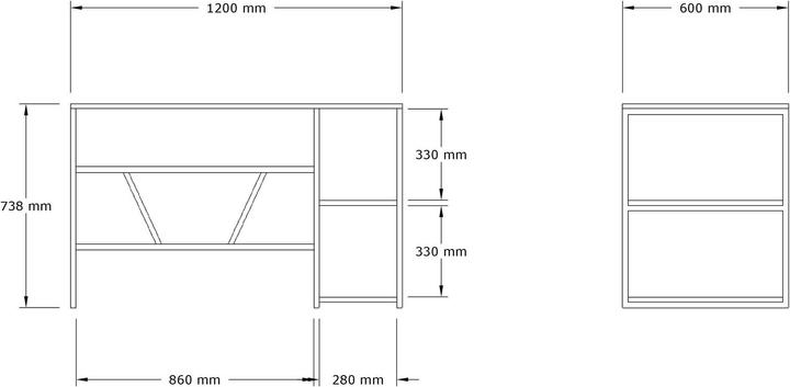 Immagine prodotto Kalune Design Jerry (120 x 74 x 60 cm)