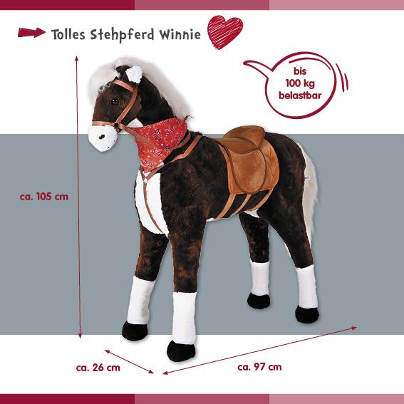 Produktbild Knorrtoys Stehpferd XXL "Winnie"