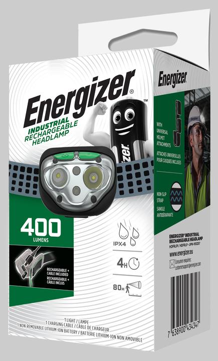 Image du produit Energizer Lampe frontale à LED Vision Ultra HD, 400 lm (400 lm)