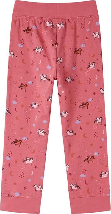 Produktbild VidaXL Kinderpyjama mit Langen Ärmeln Altrosa 140,Material: 95 (140)