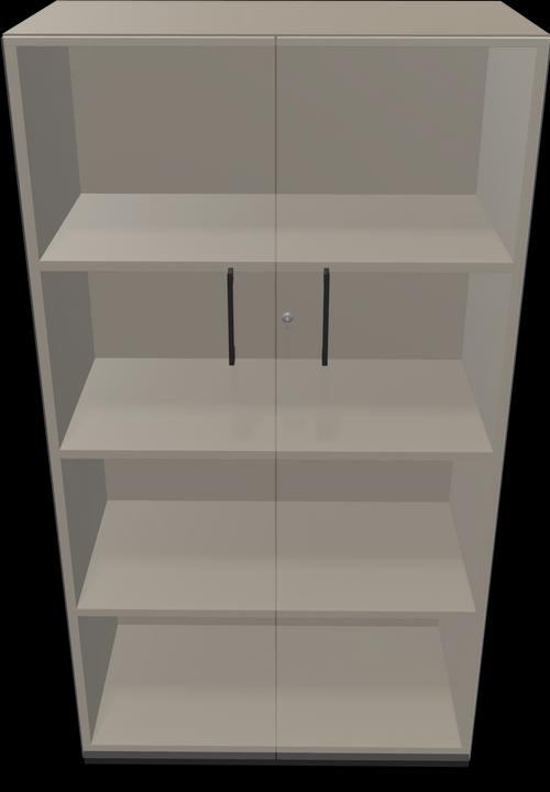 Actual product image Narbutas Choice hinged door cabinet (80 x 40 x 146.5 cm)
