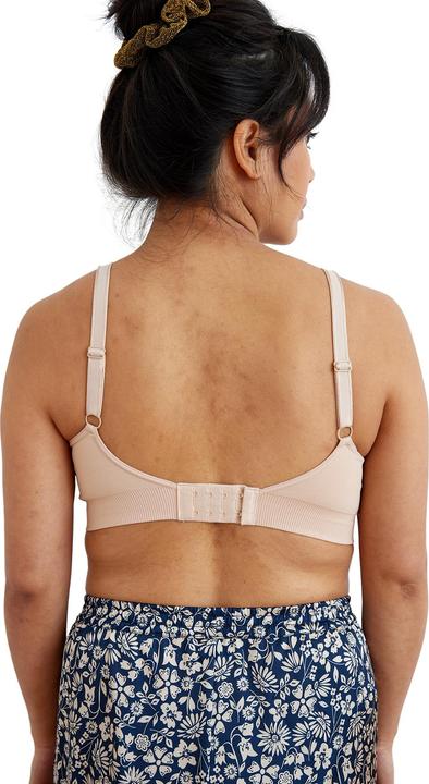Produktbild Vertbaudet 2er-Pack nahtlose Bustiers für Schwangerschaft und Stillzeit mit Spitze (L)