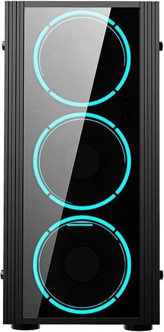 Immagine prodotto Aigo Custodia per computer Black Technology Mini Micro-ATX (nero) (mATX)