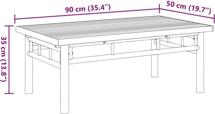 Actual product image VidaXL Taka (90 x 50 x 35 cm)