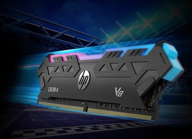 Actual product image HP 7EH85AA#ABB (1 x 8GB, 3200 MHz, DDR4-RAM, DIMM)