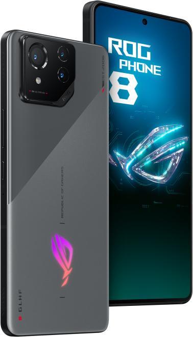 Image du produit ASUS ROG Phone 8 (256 Go, Rebel Grey, 6.78", Double SIM, 50 Mpx, 5G)