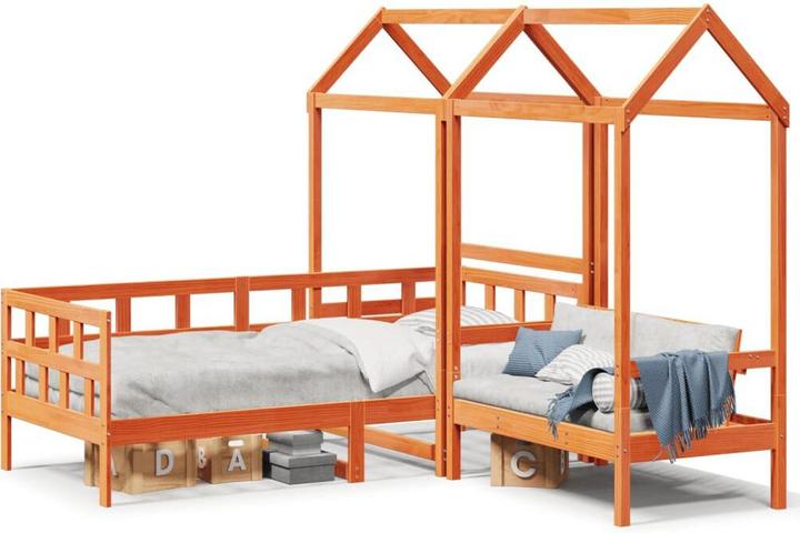 Image du produit VidaXL Ensemble lit de jour avec toit (80 x 200 cm)